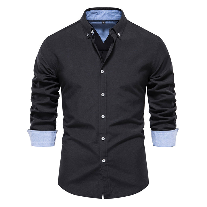 Long Sleeve Casual Button-Down Shirt