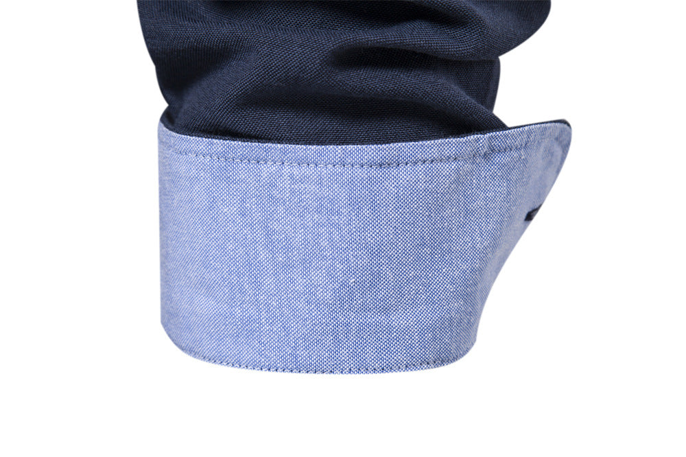 Long Sleeve Casual Button-Down Shirt - Ahaselected