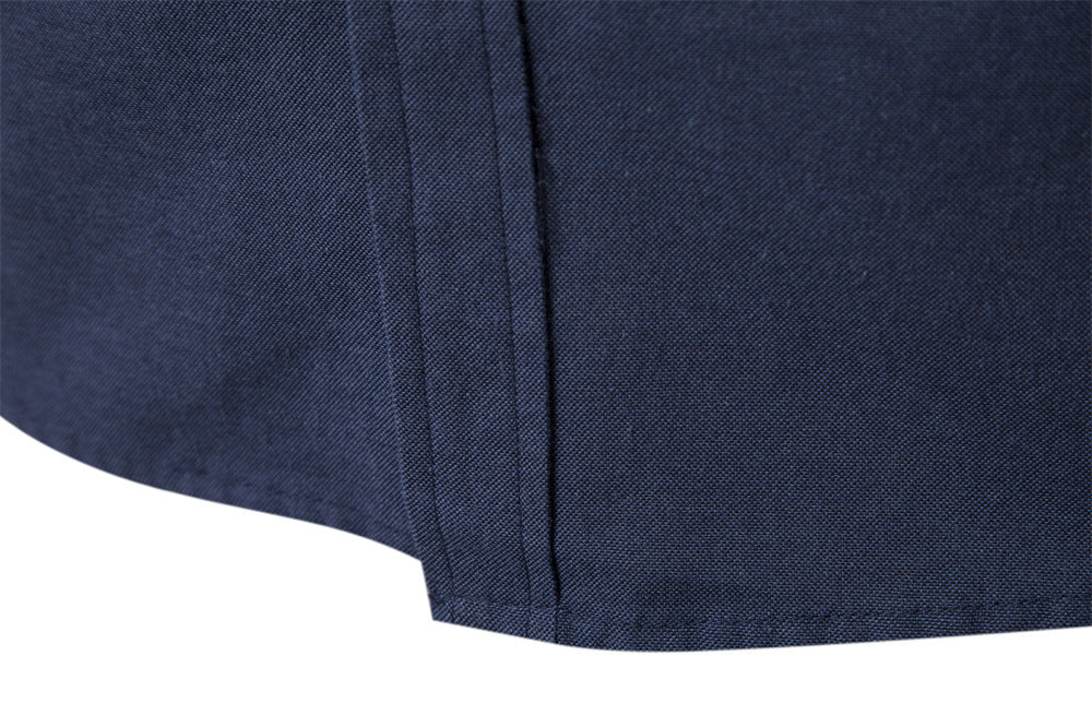 Long Sleeve Casual Button-Down Shirt - Ahaselected