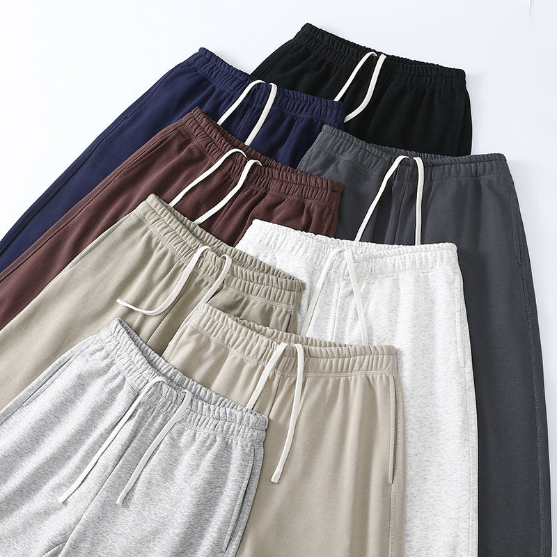 Classic Cotton Blend Joggers - Ahaselected