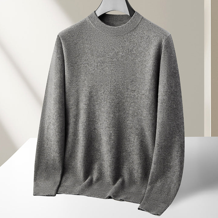 100% Merino Wool Base Layer Crewneck Sweater