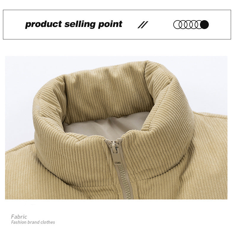 Men’s Two-Tone Polyfill Padded Vest - Ahaselected