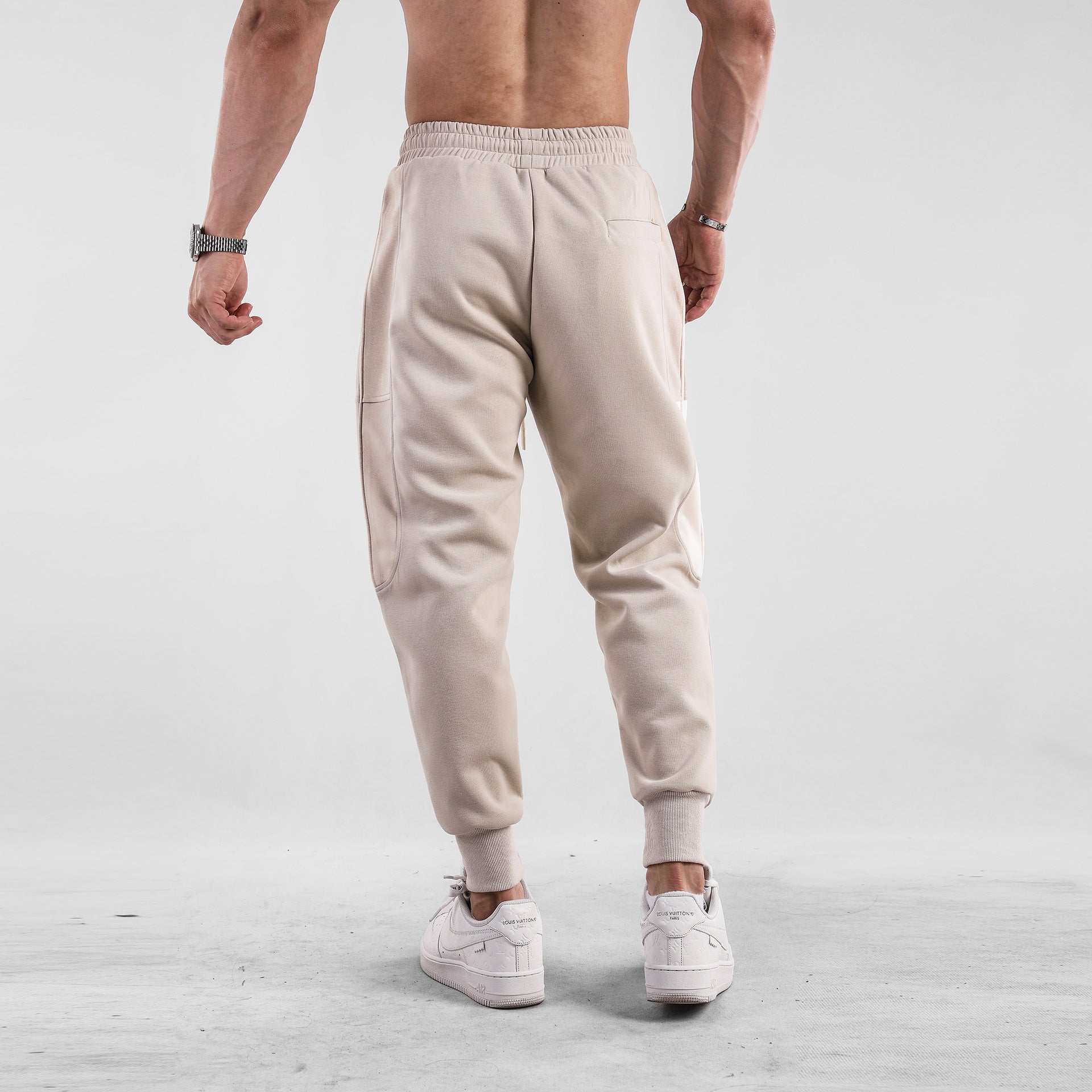 AthleticSoft Tapered Side-Pocket Joggers - Ahaselected