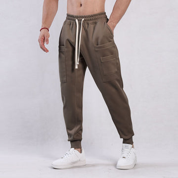 Multi-Pocket Athletic Joggers