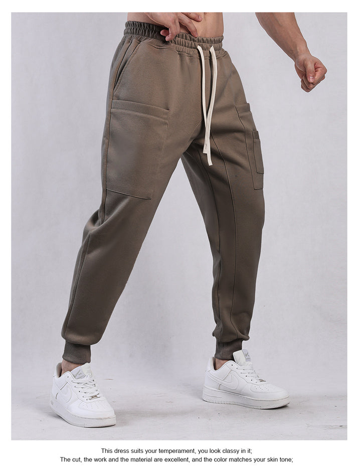 Multi-Pocket Athletic Joggers