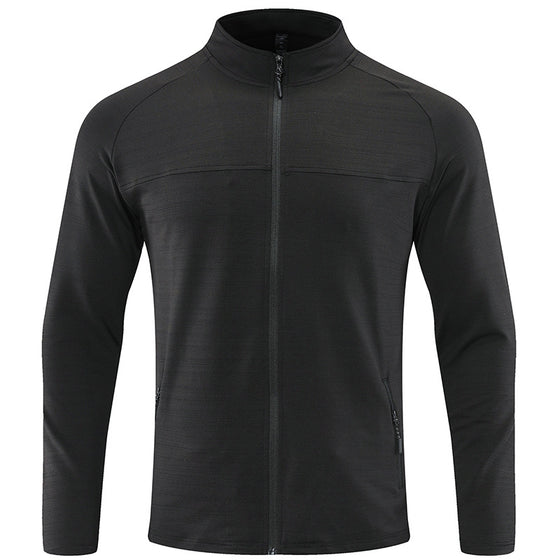 Muscle Fit Full Zip Athletic Jacket