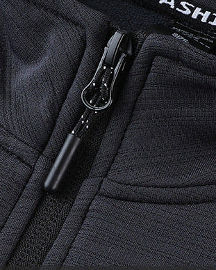 Muscle Fit Full Zip Athletic Jacket - Ahaselected