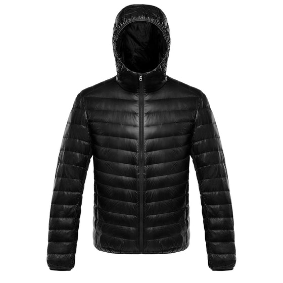 Lightweight Hooded Down Jacket