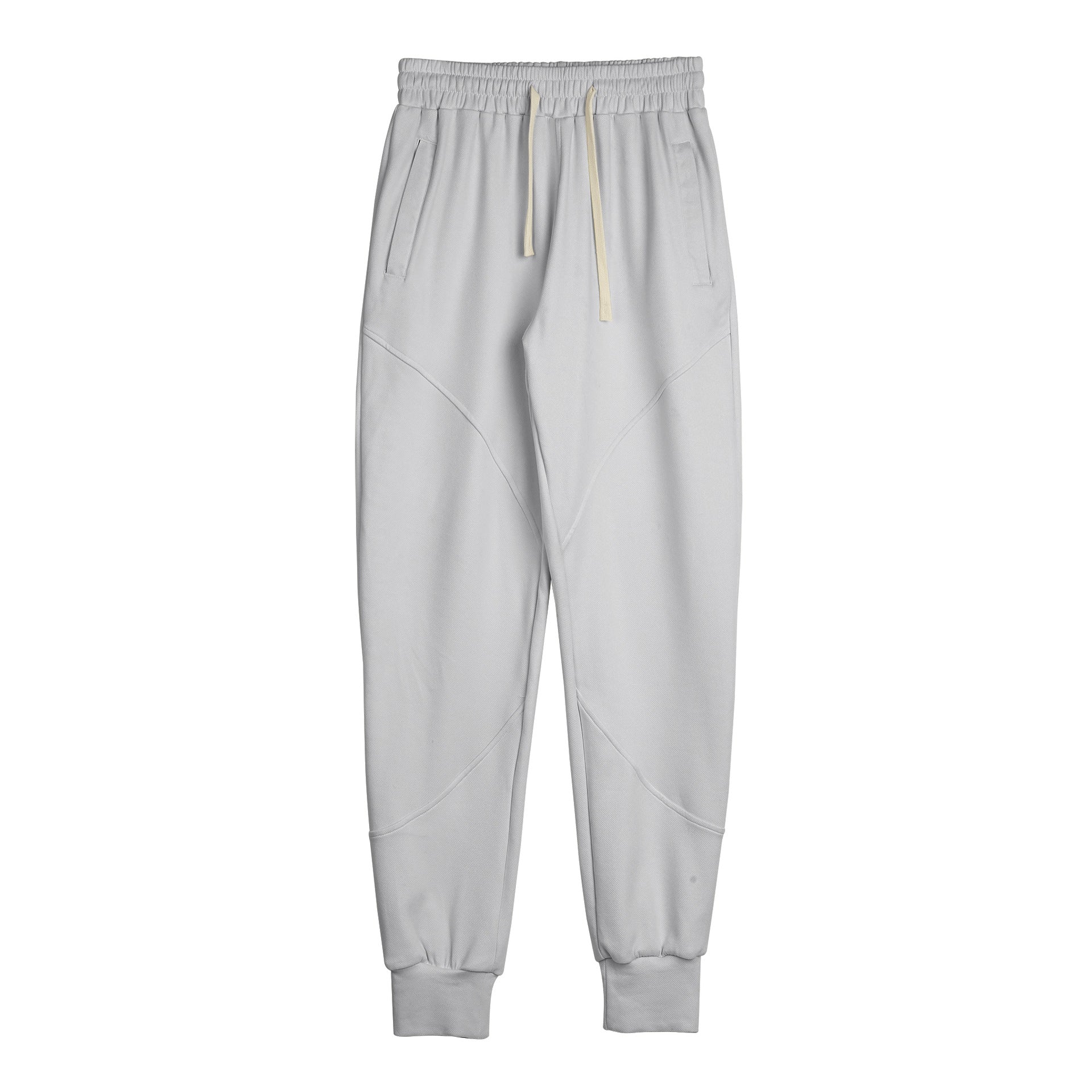 Stretch Performance Panel Joggers with Zipper Pockets - Ahaselected