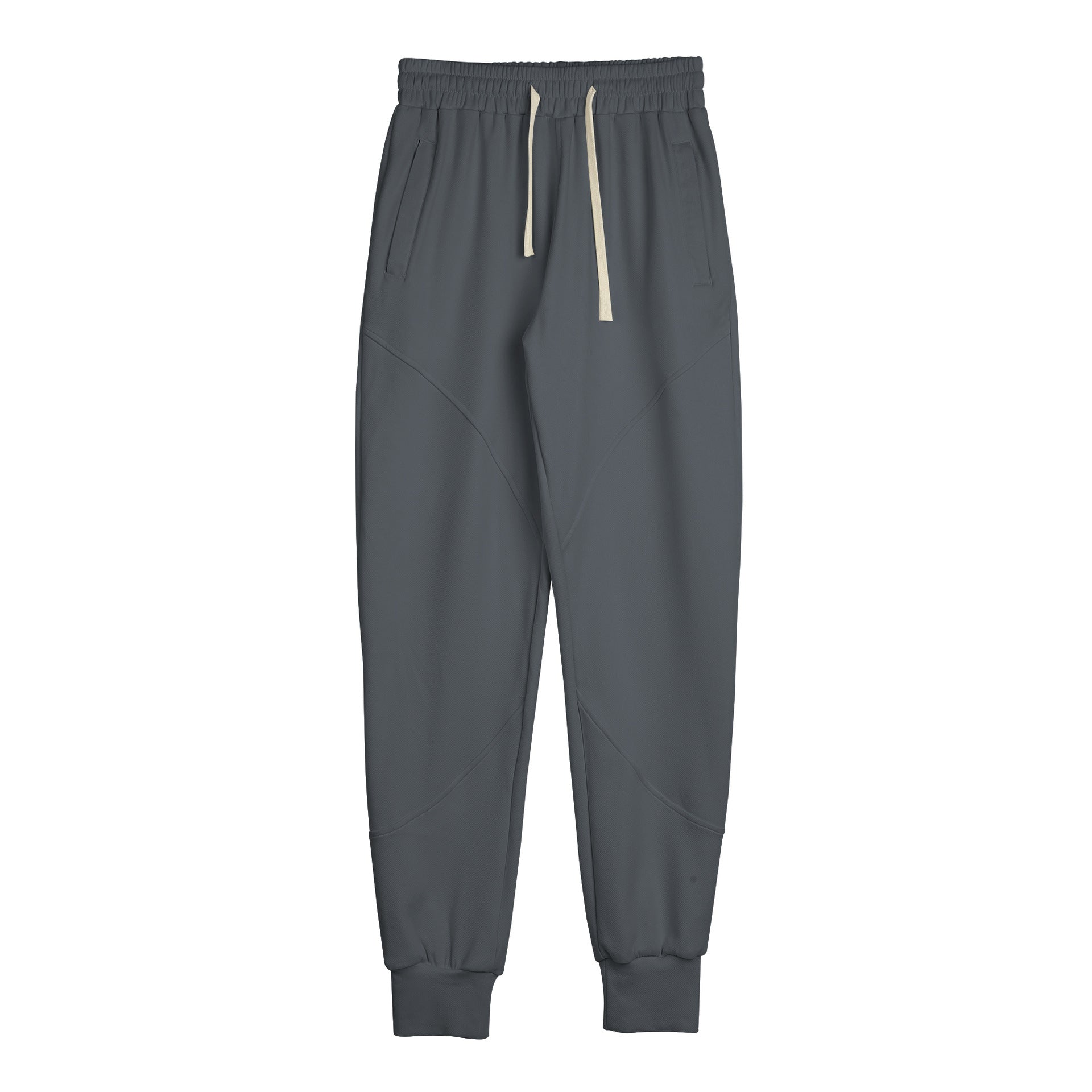 Stretch Performance Panel Joggers with Zipper Pockets - Ahaselected