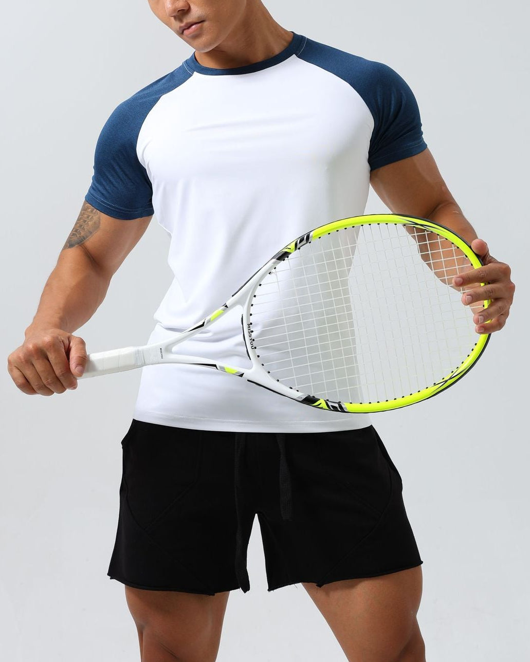 Camiseta raglán de entrenamiento Muscle Fit para hombre-thumbmail-12