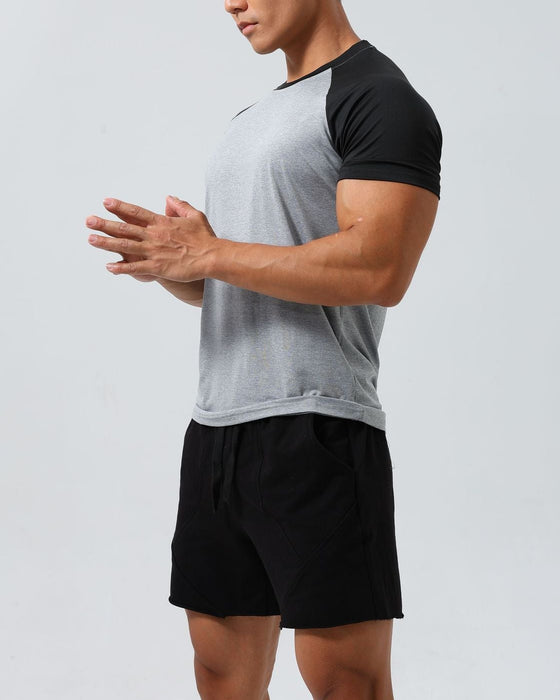 Men’s Muscle Fit Raglan Performance Training T-Shirt