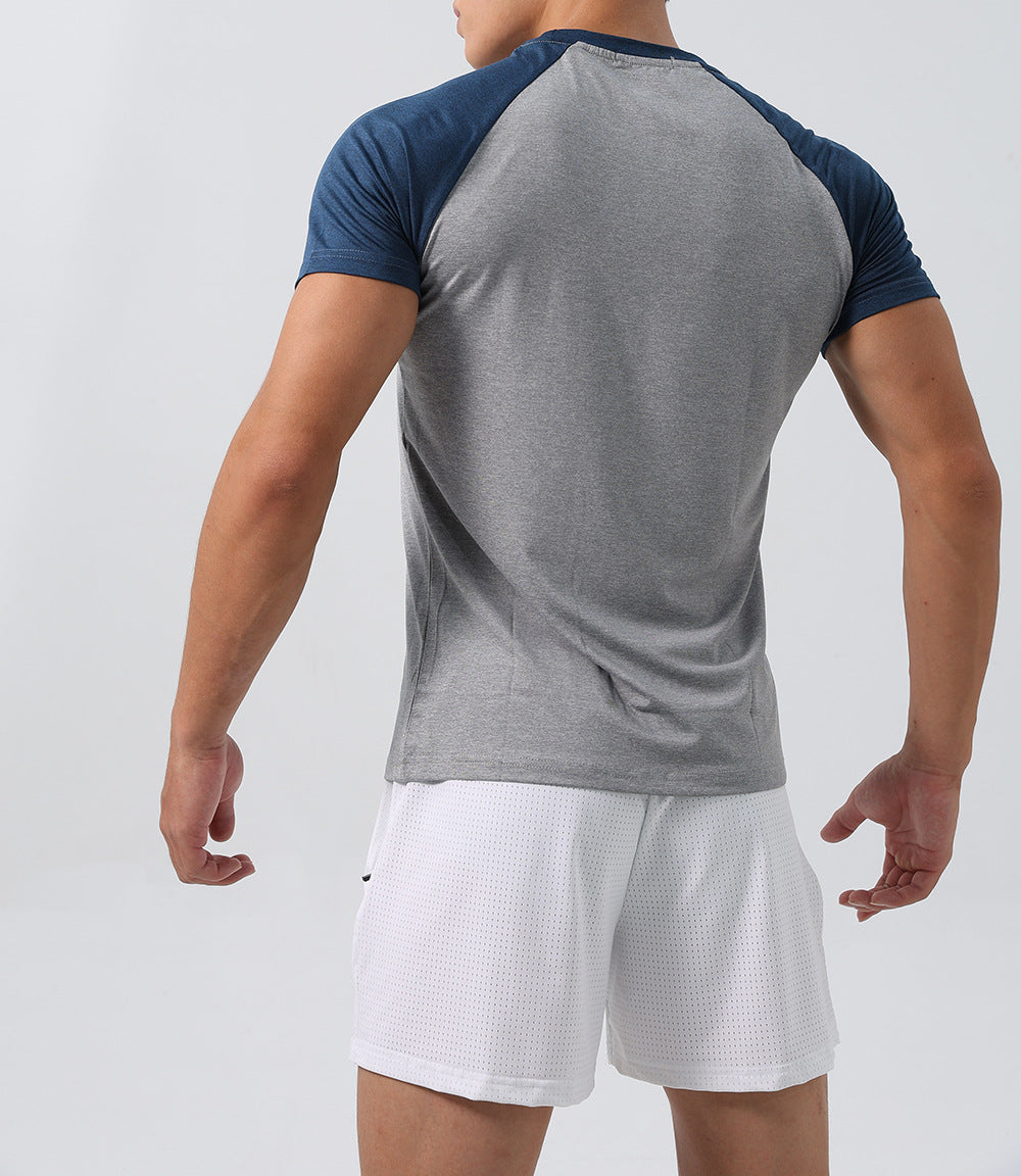 Camiseta raglán de entrenamiento Muscle Fit para hombre-thumbmail-8