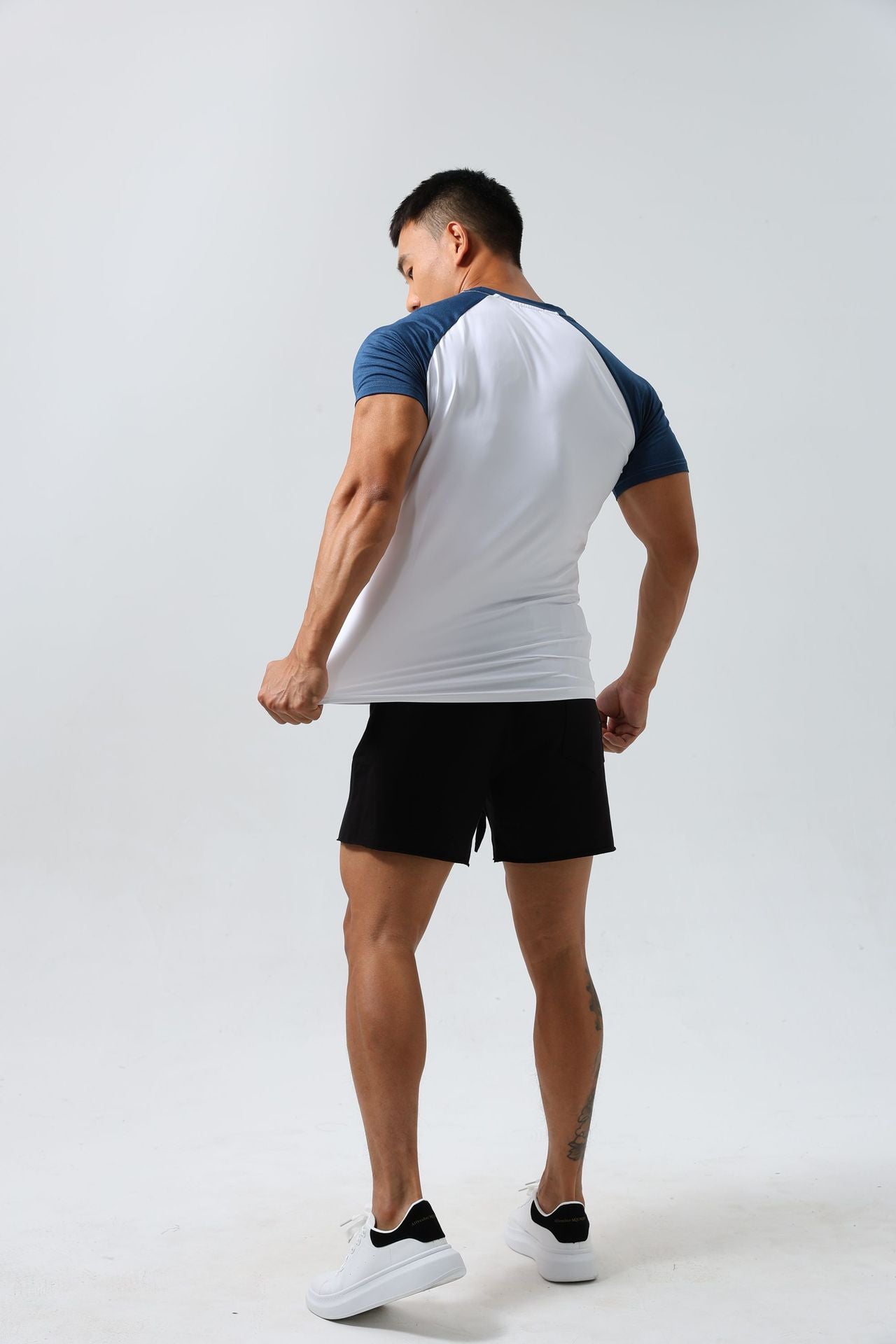 Camiseta raglán de entrenamiento Muscle Fit para hombre-thumbmail-14