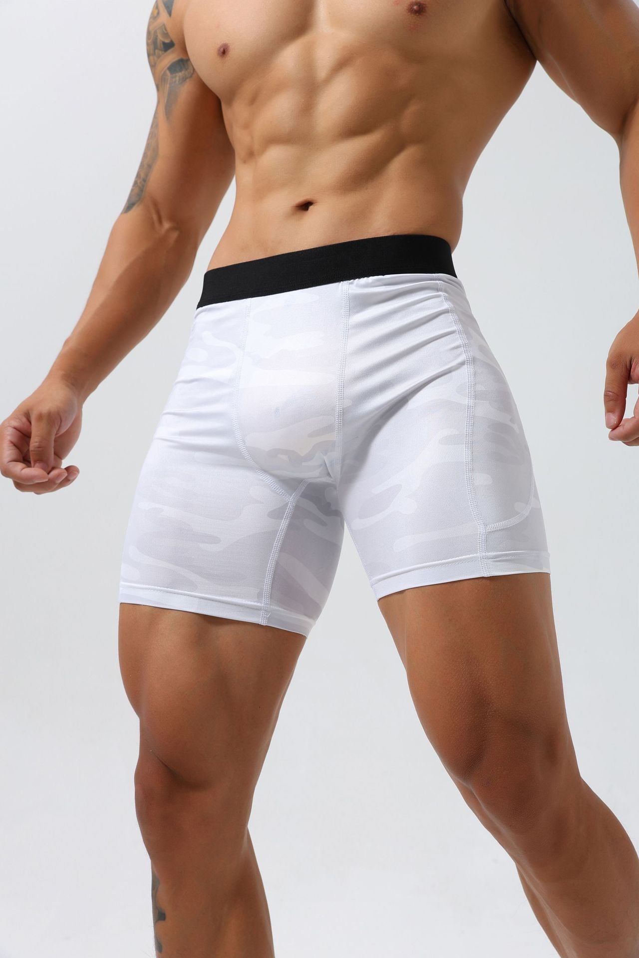 Men’s 7" Compression Performance Training Shorts-thumbmail-13