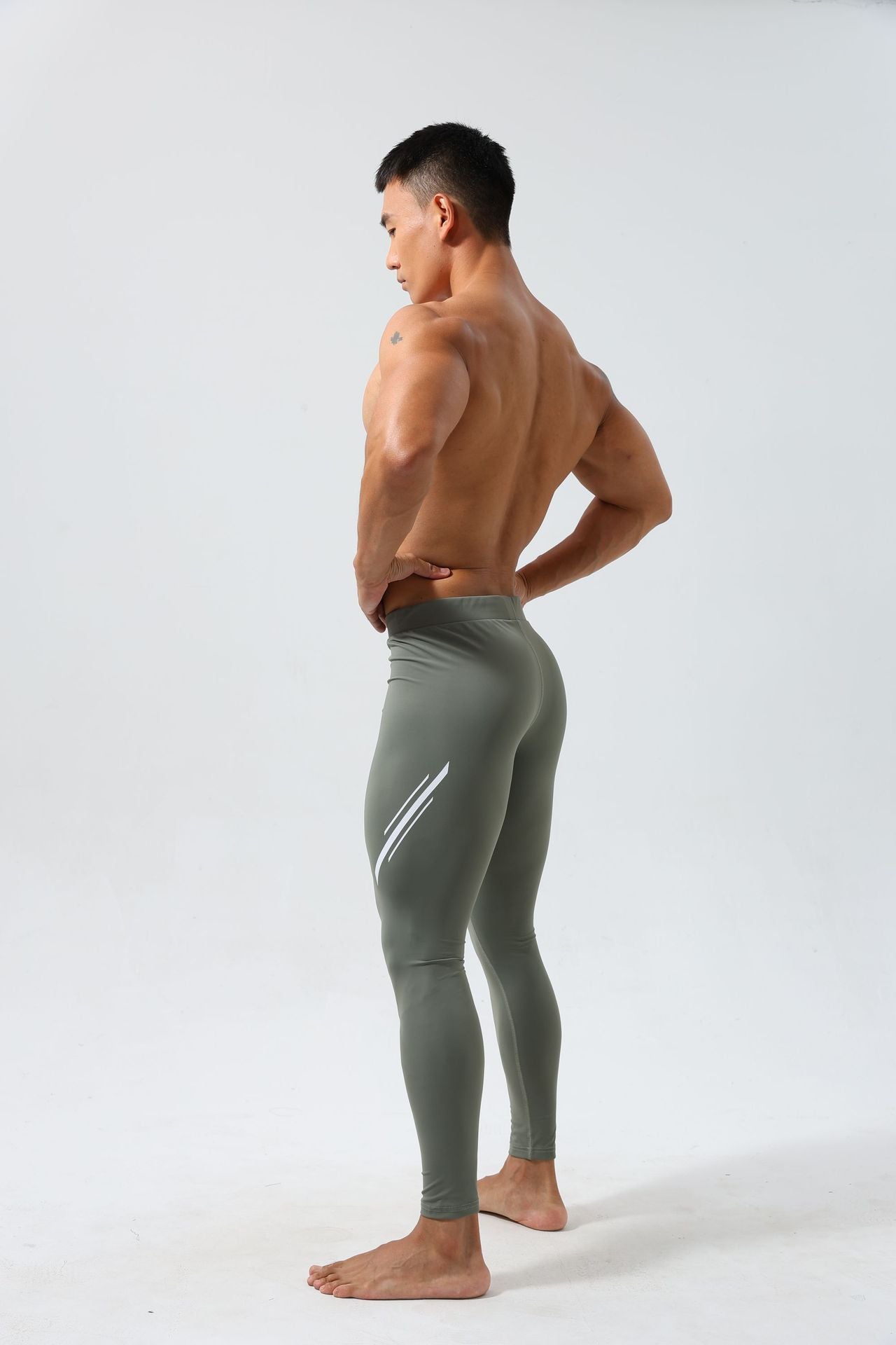 Leggings d'entraînement compression CoreFlex imprimés pour homme-thumbmail-26