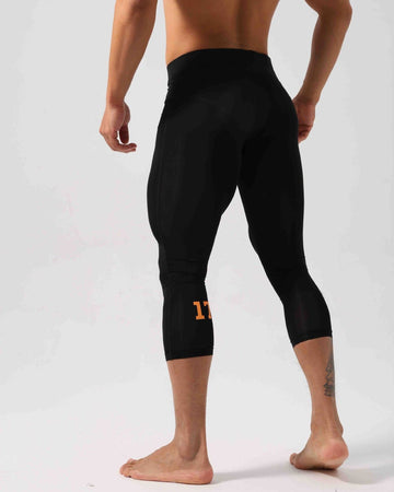 Herren CoreFlex 3/4 bedruckte Kompressions-Leggings