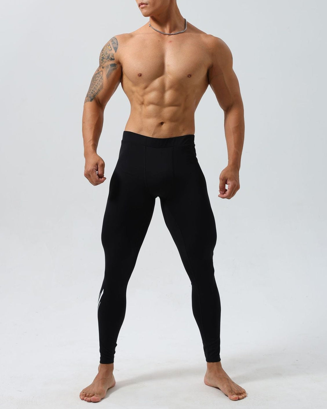 Leggings d'entraînement compression CoreFlex imprimés pour homme-thumbmail-5