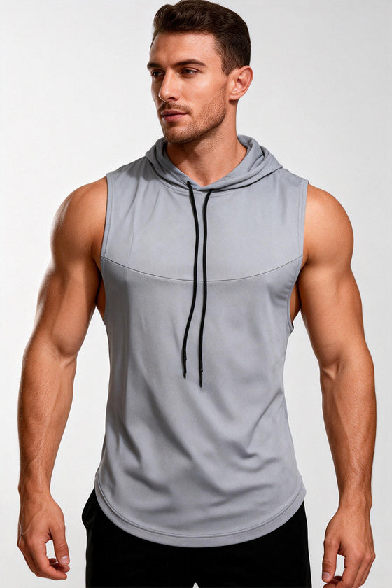 Men’s Muscle Fit Training Hoodie Tank