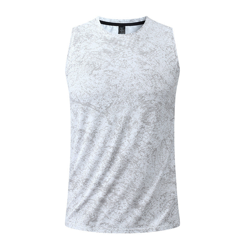 Men’s Printed Quick-Dry Training Tank-thumbmail-9