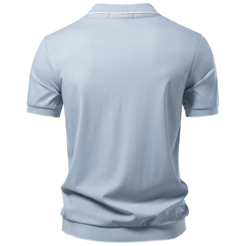 Polo clásico de confort para hombre-thumbmail-3