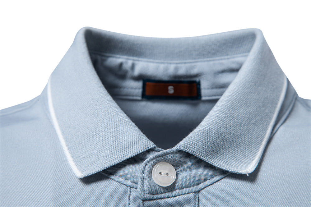 Polo clásico de confort para hombre-thumbmail-4
