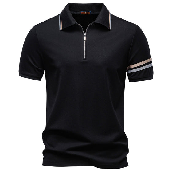 Men’s Urban Zip Performance Polo Shirt