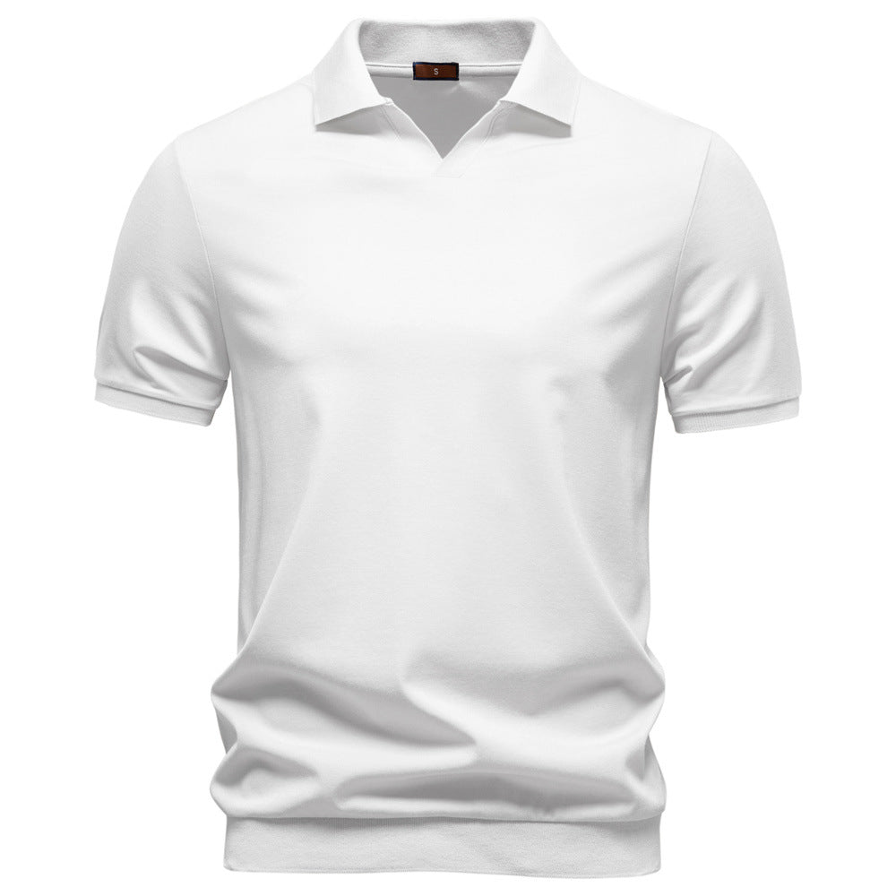 Polo premium de corte drapeado para hombre-thumbmail-9