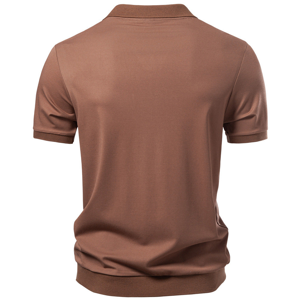 Polo premium de corte drapeado para hombre-thumbmail-13