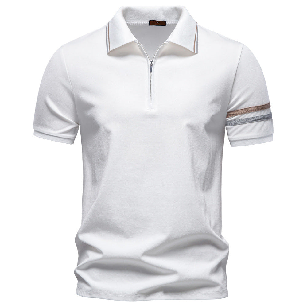 Polo urbano de rendimiento con cremallera para hombre-thumbmail-16
