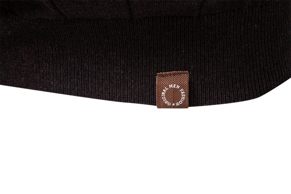 Camiseta clásica de punto de algodón acanalado para hombre-thumbmail-15