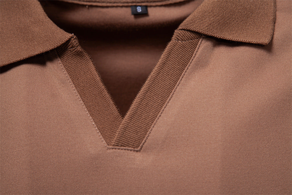 Polo premium de corte drapeado para hombre-thumbmail-14