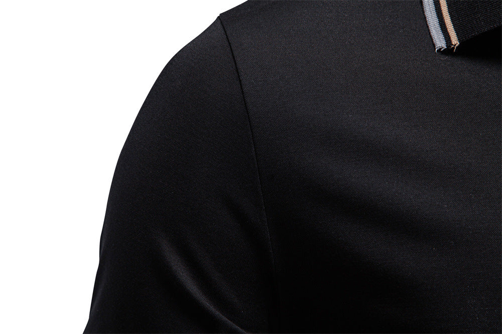 Polo urbano de rendimiento con cremallera para hombre-thumbmail-6