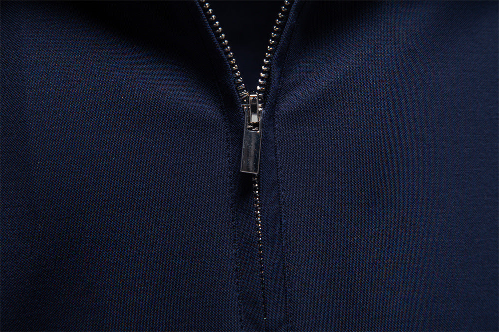 Polo urbano de rendimiento con cremallera para hombre-thumbmail-11