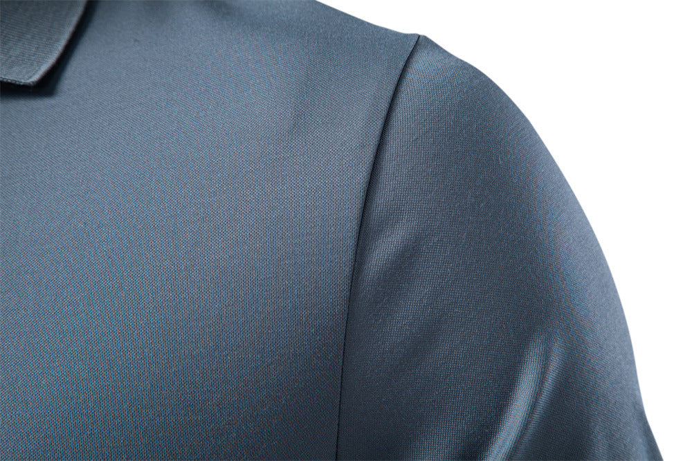 Polo premium de corte drapeado para hombre-thumbmail-20