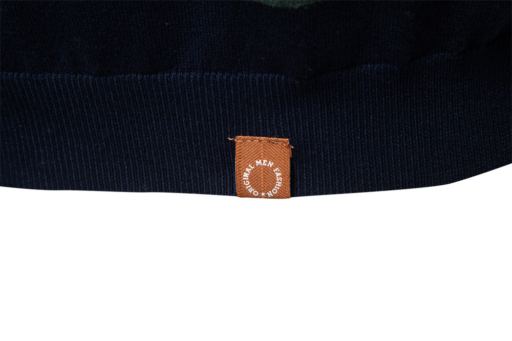 Camiseta de punto para hombre con detalles de rayas-thumbmail-13