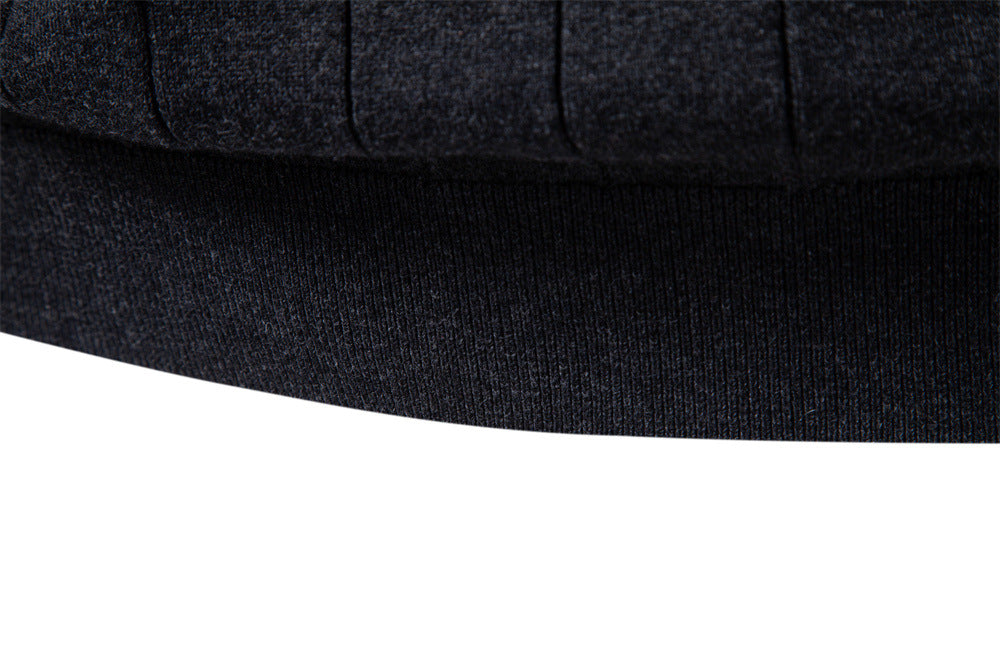 Camiseta clásica de punto de algodón acanalado para hombre-thumbmail-27
