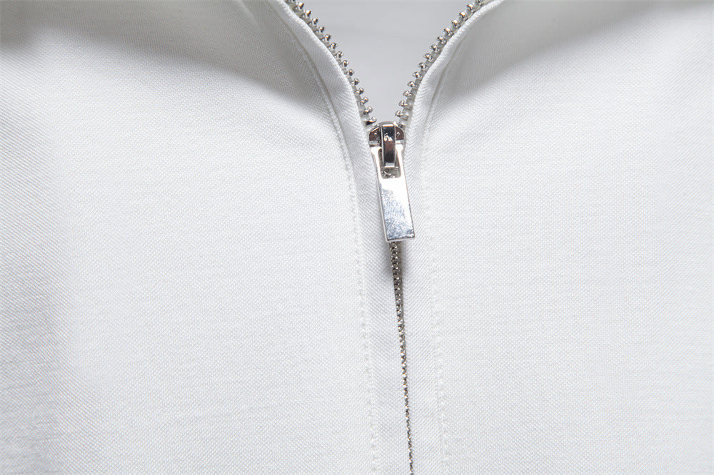 Polo urbano de rendimiento con cremallera para hombre-thumbmail-19