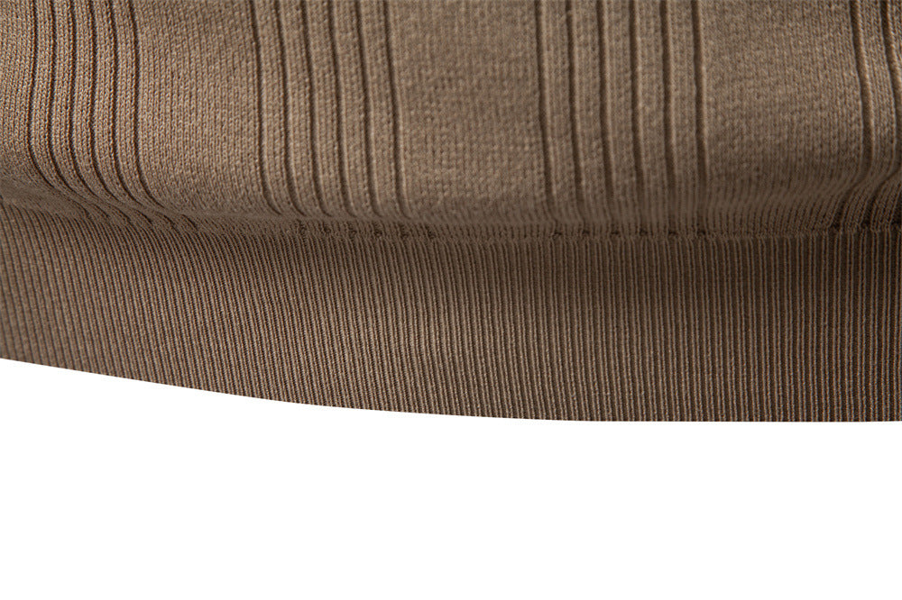 Men’s Classic Ribbed Knit Henley Shirt-thumbmail-9