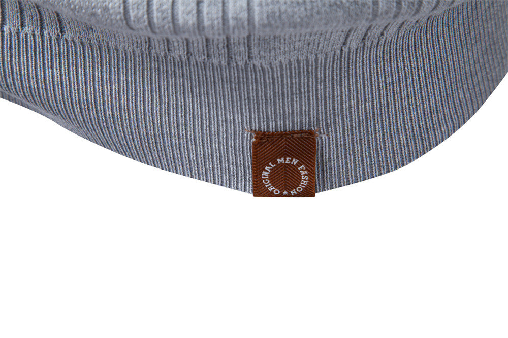Men’s Classic Ribbed Knit Henley Shirt-thumbmail-15