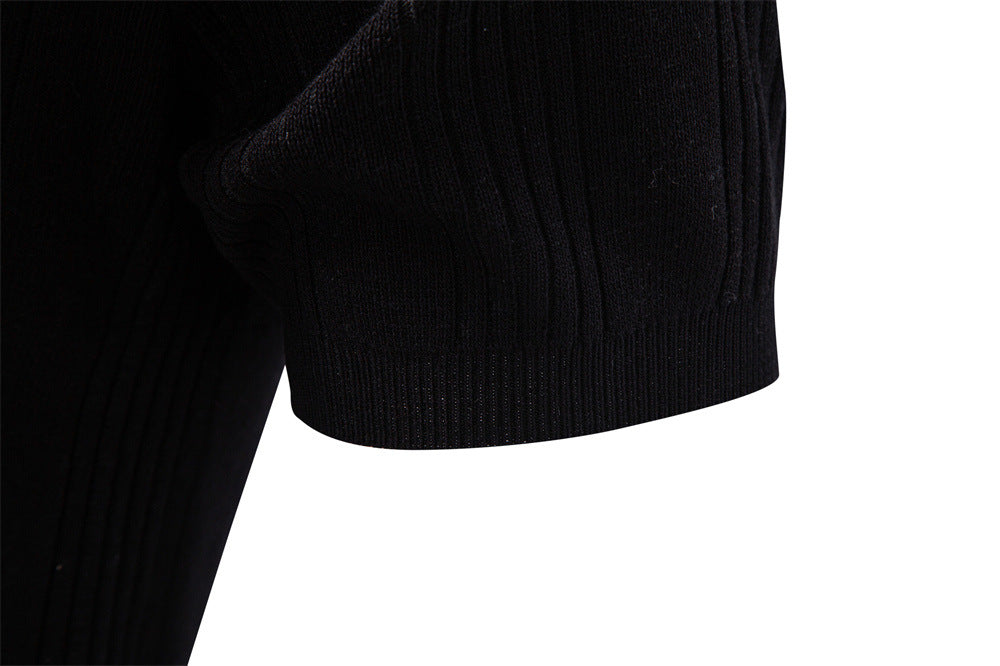 Men’s Classic Ribbed Knit Henley Shirt-thumbmail-19