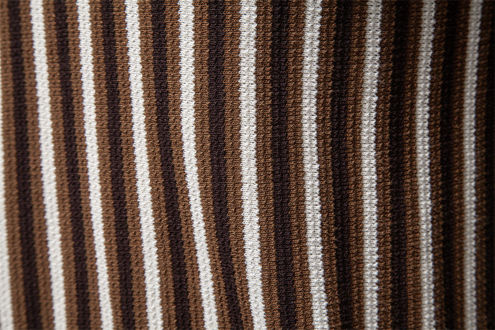 Men’s Vintage Stripe Knit Polo Shirt-thumbmail-7