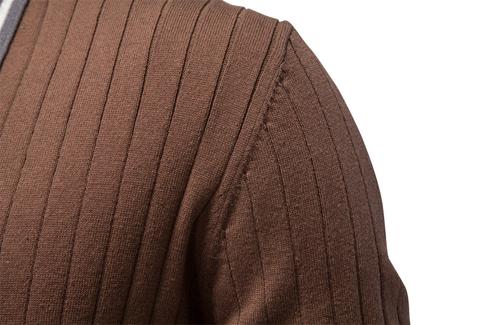 Men’s Heritage Contrast Collar Knit Polo Shirt-thumbmail-7