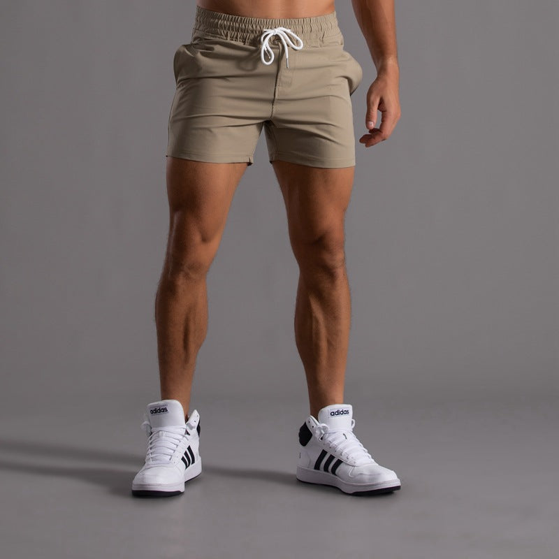 Men’s Essential Quick Dry Drawstring Training Shorts-thumbmail-3