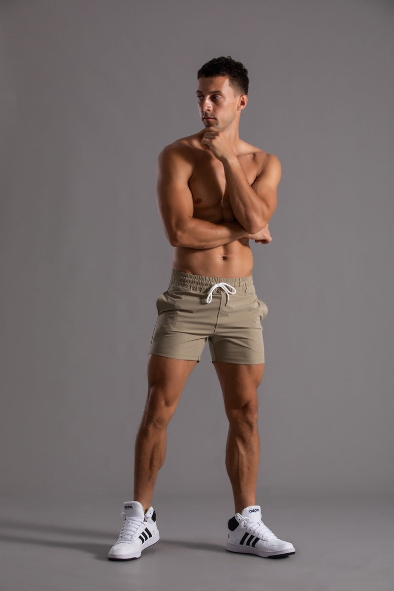 Men’s Essential Quick Dry Drawstring Training Shorts-thumbmail-15