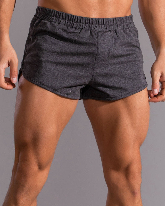 Shorts da uomo in cotone essenziali per il tempo libero