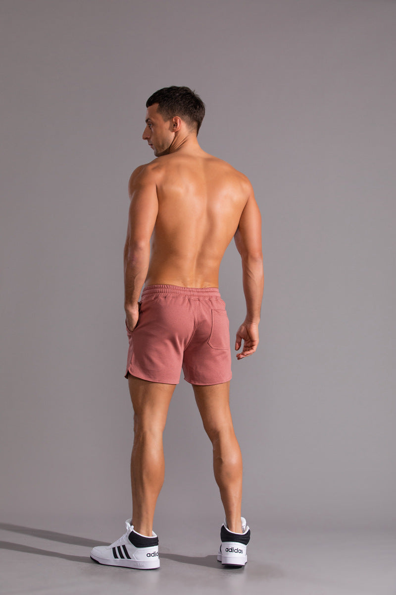Men’s Soft Cotton Everyday Drawstring Shorts-thumbmail-33