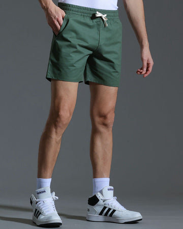 Men’s Cotton Minimalist Drawstring Shorts