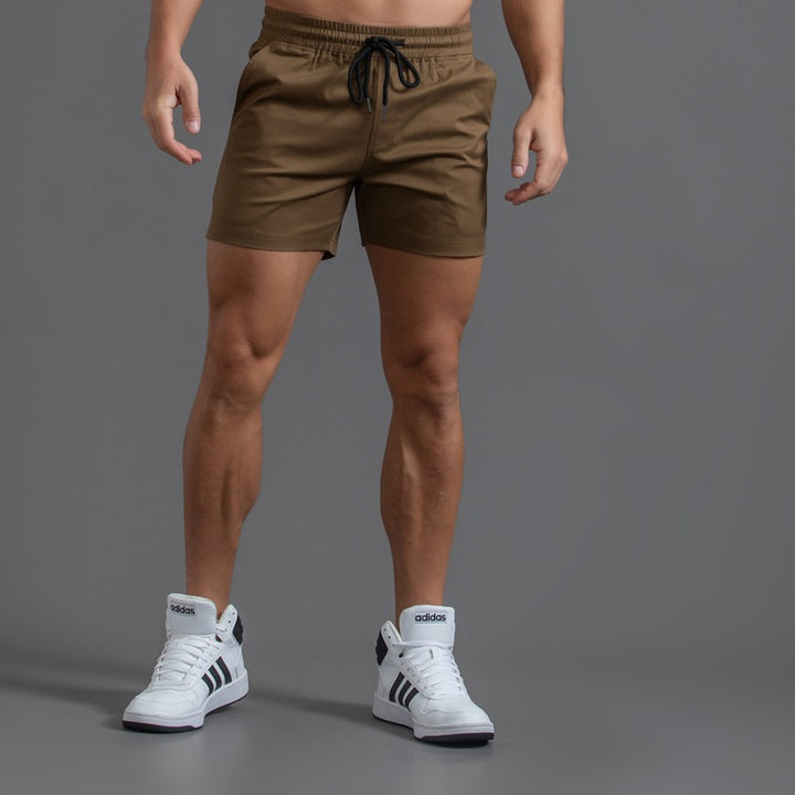 Men’s Elastic Waist Cotton Shorts