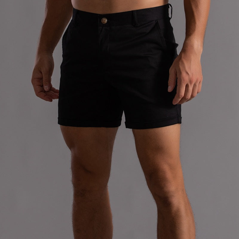 Men’s Smart Casual Tailored Shorts-thumbmail-5